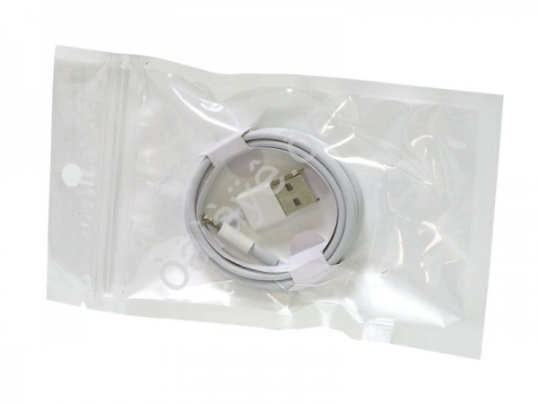 USB кабель  для APPLE 8 PIN Lightning  (1Ам) 1м