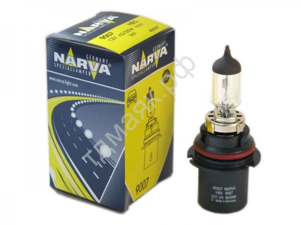 Лампа Narva HB5/9007 12V 65/55W PX29t  48007