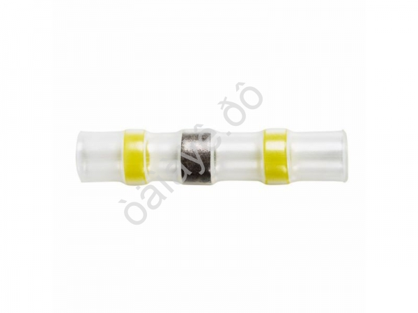 Соединительная гильза 40 мм термоусадка   4.0-6.0 мм² желтая REXANT под пайку (10шт)
