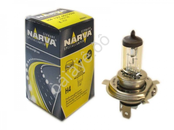 Лампа Narva H4 12V60/55W P43t 48881 1/10/100