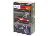 Светодиодные лампы MTF Light, серия CYBER LIGHT PRO, D1S, 85V, 35W, 4250lm, 6000K, кулер, комплект.