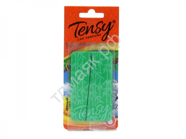 Освежитель воздуха "Tensy" картон, TА-01, Черный лед