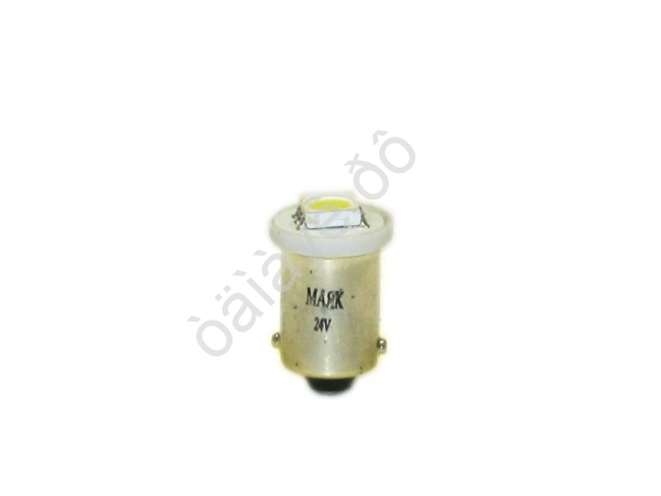 Светодиод 24V T 8 1SMD BA9S WHITE "Маяк"/10 Светодиод 24V T 8 1SMD BA9S WHITE "Маяк"/10