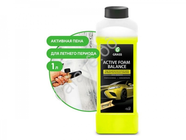 Автошампунь, активная пена "Active Foam Balance" (канистра 1 л) GRASS Автошампунь, активная пена "Active Foam Balance" (канистра 1 л) GRASS