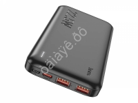 Портативное зарядное устройство 10000Ah 1PD Type-C(20W)+1USB2.0(22,5W), черный HOCO J101 Hoco