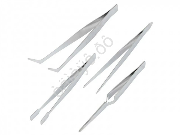 Пинцеты, набор 4 пр. Forsage
