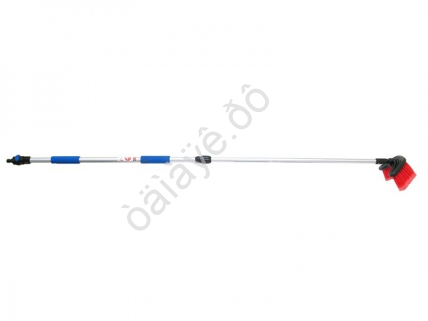 Щетка  для мытья 105-160см с краном телескоп.,С-обр,диам. 21,6/18мм "МТ"1/12_