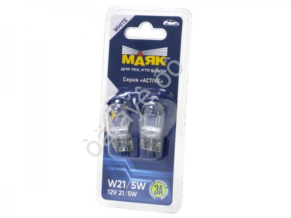 Лампа МАЯК АБЦ 12V 21+5 W3x16d ACTIVE блистер (2шт) Лампа МАЯК АБЦ 12V 21+5 W3x16d ACTIVE блистер (2шт)