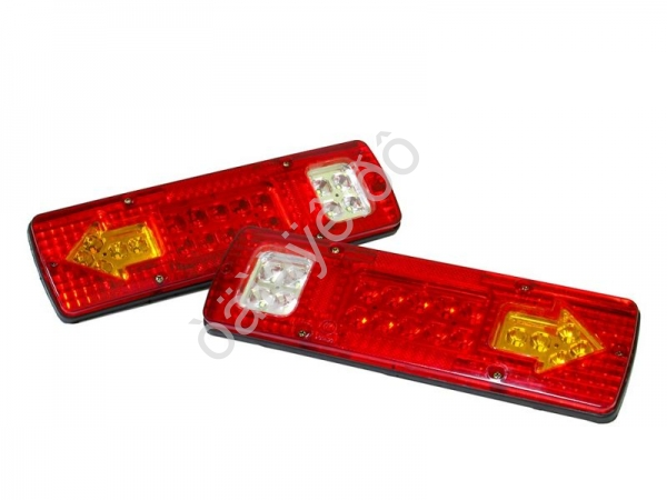 Фонарь задний LED DH-58 универсальный 24V (комп. 2шт.) Фонарь задний LED DH-58 универсальный 24V (комп. 2шт.)