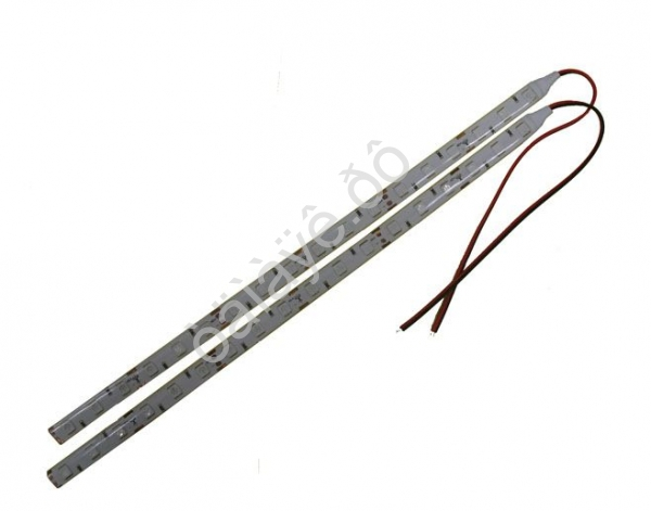 Лента  18 SMD 5050 30см зеленая (белая осн.), (блистер, 2шт.) М5 1/250_