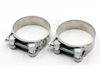 Хомут силовой из нержавеющей стали 60-63 W2 2шт. МАЯК/10