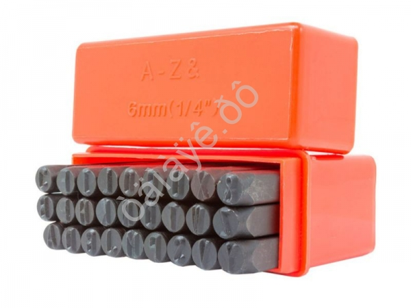 Штампы буквенные 6мм, набор 27пр. Partner