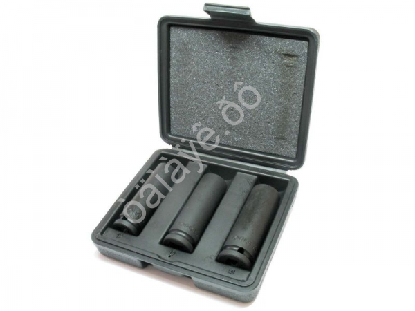 F4032ТН Набор 1/2" тонкостен. ударн. головок 44585(17/19/21)ТН 3пр /1/24