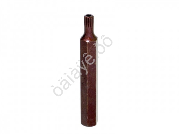 Бита М6 SPLINE, 12 лучей, L=75mm с отверстием МАЯКАВТО™ 1/10/50/500_