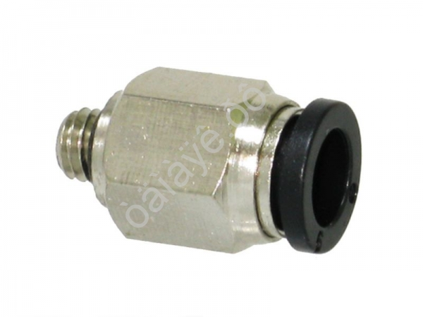 Фитинг цанговый прямой М5 х 6мм наружняя резьба