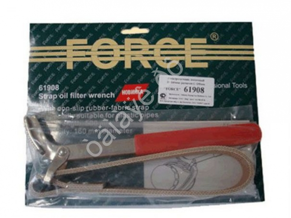 F61908 Съемник масл.ф-ра ленточный с рычаг. Ø160мм /1