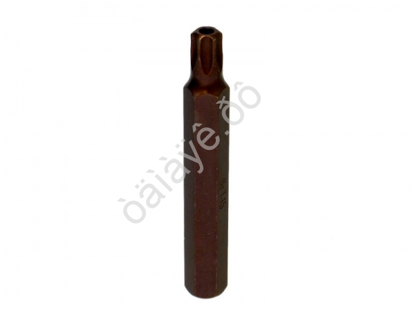 Бита Т45 TORX, 6 лучей, L=75mm с отверстием МАЯКАВТО™ 1/10/50/500_