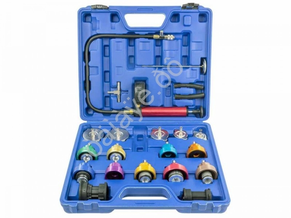 Набор приспособлений для тестирования систем охлаждения 21пр.(0-2.5bar), в кейсе Forsage
