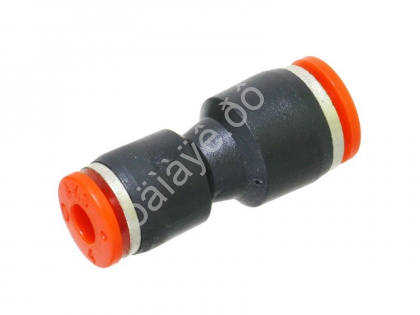 Фитинг цанговый соединительный пластик PU 4 х 6 mm Фитинг цанговый соединительный пластик PU 4 х 6 mm