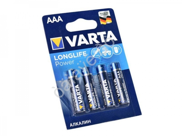 Батарейки VARTA ААА R03 Long Life Power 4/40/200 Батарейки VARTA ААА R03 Long Life Power 4/40/200