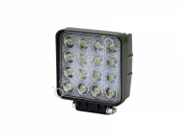 Фара светодиод. дополнит. 16 Cree smd 48 Вт, 10-30 В, квадратн.,дл.105мм 1/20_ Фара светодиод. дополнит. 16 Cree smd 48 Вт, 10-30 В, квадратн.,дл.105мм 1/20_