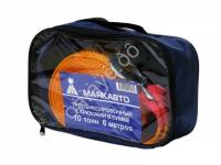 Трос буксировочный лента МАЯКАВТО™   10т, 6м, шириной 60мм с крюками в сумке /1/4