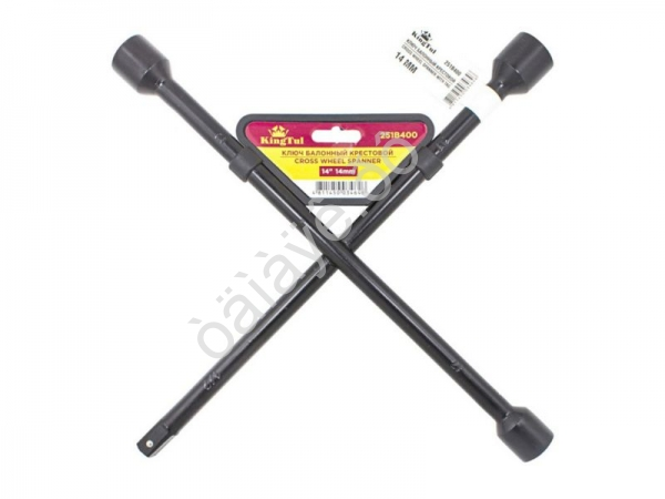 Ключ баллонный крестовой 14" (17, 19 21мм, 1/2") KingTul kraft