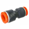 Фитинг цанговый соединительный пластик PU 10 х 12 mm