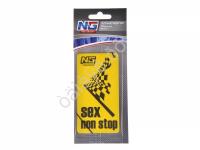 Освежитель воздуха "NEW GALAXY" бумажный, Danger/Sex non stop, Ваниль /12/288