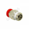 Фитинг цанговый прямой PU 1/8 х 4 mm наруж. резьба Фитинг цанговый прямой PU 1/8 х 4 mm наруж. резьба