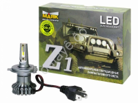 Светодиод 12-24V Z1 H4 4000Lm GOLD МАЯК