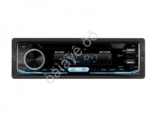 Автомагнитола SKYLOR RS-510BT Multicolor 4x60 BT, MP3, WMA, USB, AUX,6 RCA, Д/У