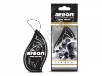 Освежитель воздуха "Аreon MON" подвесной бумажный (Black CrystalЧерный Кристалл)