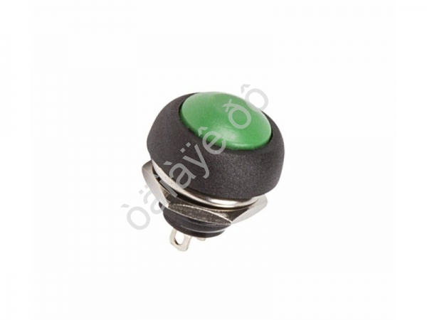 Кнопка 250v 1A(2c) ON-(OFF) без фиксации зеленая Micro (PBS-33B)/10 Кнопка 250v 1A(2c) ON-(OFF) без фиксации зеленая Micro (PBS-33B)/10