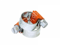 Хомут червячный усиленный оцинкованный 10-16 мм (9,7мм) "Маяк" (2шт.) W1 МАЯК