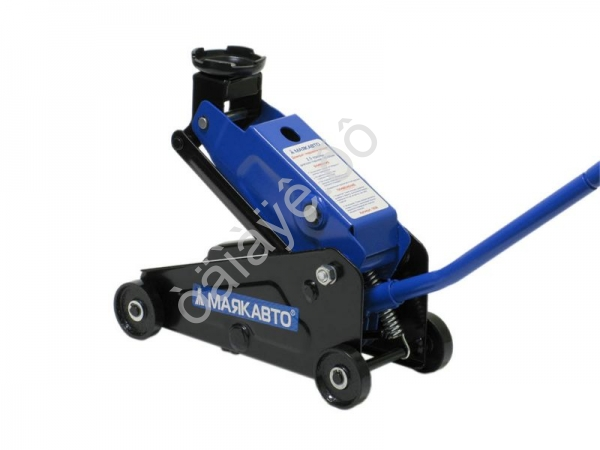 Домкрат гидравлический подкатной 2,5т h=145-400мм МАЯКАВТО™ без кейса /1_ Домкрат гидравлический подкатной 2,5т h=145-400мм МАЯКАВТО™ без кейса /1_
