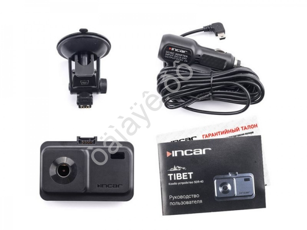 Антирадар-видеорегистратор INCAR SDR-40 TIBET сигн. GPS, 2.3"