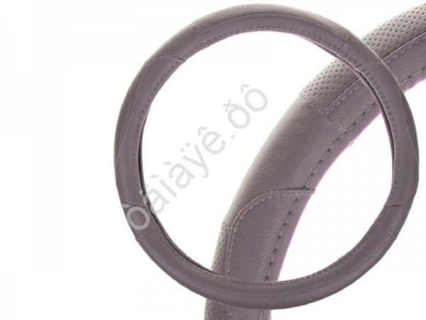 Оплетка руля экокожа М "SKYWAY" Art-2 Серая