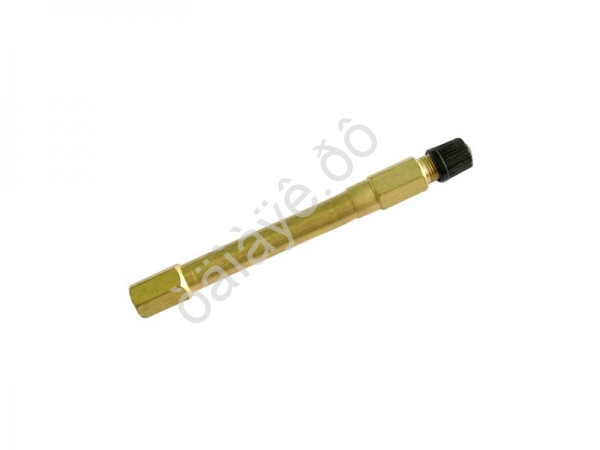 Удлинитель  вентиля колеса прямой 11,5см, металл/1/200/1000_