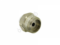 Фитинг цанговый прямой PU 3/8 х 4 mm наруж. резьба
