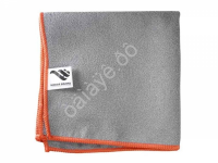 Салфетка Микро-Фибра "НВ" 40х40см 380гр серая MF11