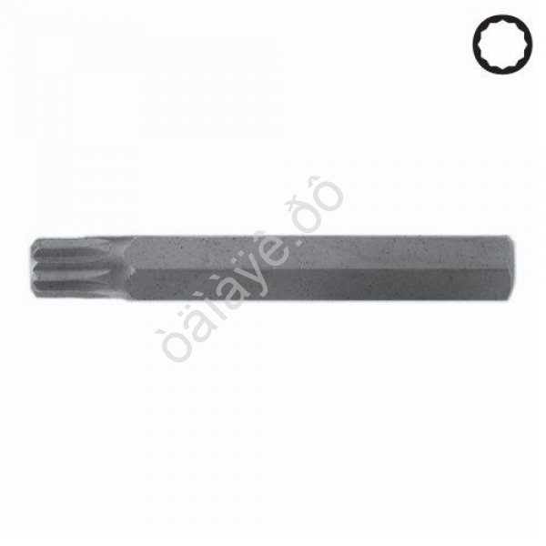 F1787512 Вставка бита-сплайн М12 L=75мм /10/150/300 F1787512 Вставка бита-сплайн М12 L=75мм /10/150/300