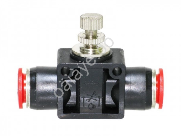 Фитинг цанговый регулятор скорости потока воздуха 4 х 4 mm