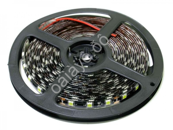 Лента 300 SMD 5050 5м белая (черная осн.) М5 1/100_