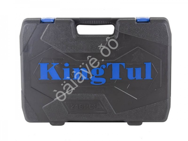 Набор инструментов 216пр. 1/4", 3/8", 1/2" (6гр.) KINGTUL