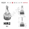 Светодиодные лампы MTF Light, серия MaxBeam Mini, HIR2(9012), 12V, 45W, 4500lm, 6000K, кулер, к-кт. Светодиодные лампы MTF Light, серия MaxBeam Mini, HIR2(9012), 12V, 45W, 4500lm, 6000K, кулер, к-кт.