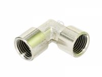 Фитинг -угловой 1/4"  М-М