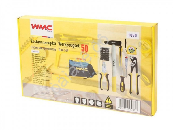 Набор шарнирно-губцевого инструмента 50пр. WMC TOOLS