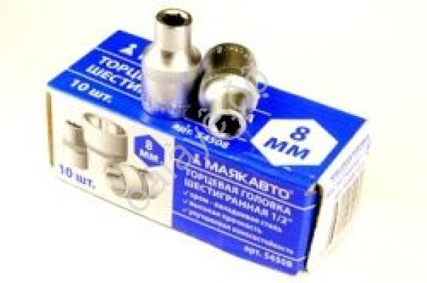 Головка   8мм 1/2" 6гр. МАЯКАВТО™ 1/10/240_