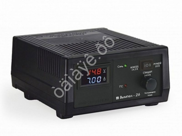 Зарядное устройство Вымпел-26 (автомат,0-7А, 14.2/14.8/18В, LED амперметр/вольтметр)